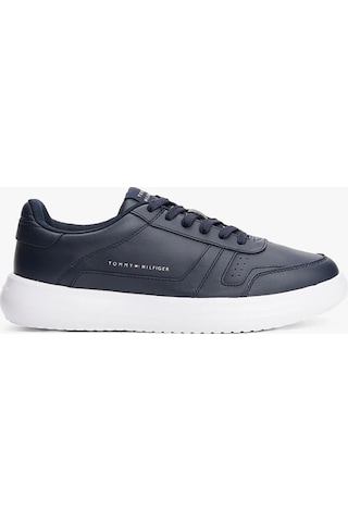 Tommy Hilfiger Modern Hafif Tabanlı Deri Erkek Sneaker Fm0fm05529dw5 Mavi