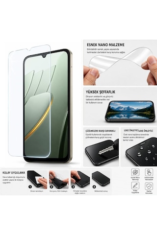 Poco C81 Pro Ekran Koruyucu 9h Nano Parlak 6.9 İnç