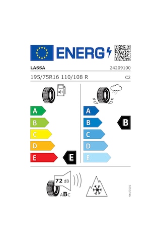 Lassa 195/75R16C 110/108R Multiways-C Dört Mevsim Lastiği 2025