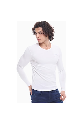 Kappa Raru Uzun Kollu T-Shirt Vesper Beyaz