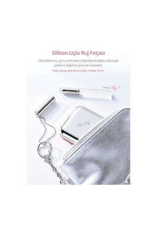 Silikon Uçlu Ruj Fırçası Clıo Baby Taptap Lip Brush