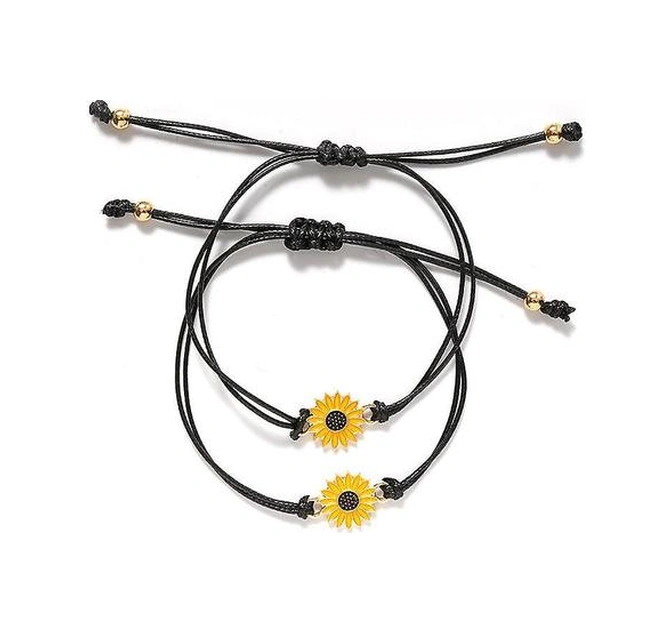 Takı Ayçiçeği Tasarımcısı Bilezikler, Alıntı Dilek Bilezik Altın - Bej