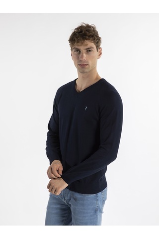 Trussardi Trussardı Erkek Kazak TRRD003638 Lacivert