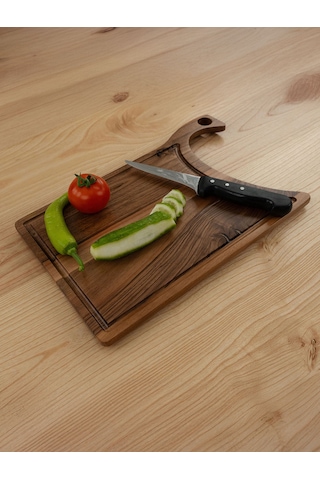 Ahşap Satır Kesme & Sunum Tahtası