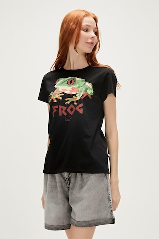 Bad Bear 23.03.07.005-C01 Frog Kadın T-Shirt 001