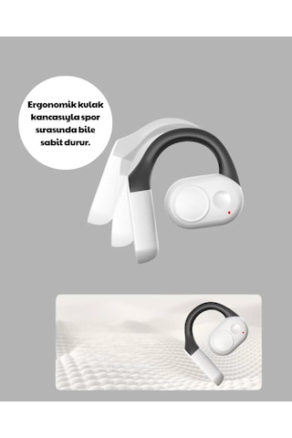 Bluetooth 5.0 Kulak İçi Kulaklık Güçlü Bas Uzun Pil Ömrü Şarj Kutulu Tasarım Yeni Nesil 1