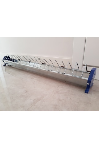 Güvercin Civciv Metal Galvaniz Yemlik 100 Cm 3 Adet