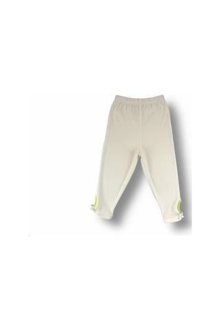 6-9 9-12 12-18 Ay Elbiseli Kedi Nakışlı Bandanalı Uzun Kollu Sweat 3lü Kız Bebek Takımı Yeşil