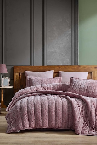 Elart Comfort yeni nesil uykuseti - 3 parça Velvet Gülkurusu (230 Gülkurusu