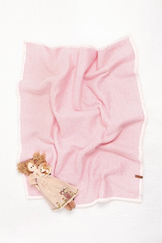 Pouf Bebek Battaniye 100x120 CM Alize Pembe Renkli