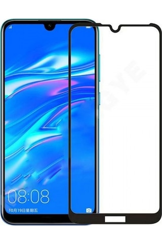 Ufo Huawei Y7 Prime 2019 Uyumlu 6d Glas Full Cam Koruyucu