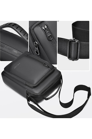 Wondernest Weıxıer D238 Erkekler Rahat Omuz Messenger Çanta Büyük Kapasiteli Çanta, Yeni Tasarım Altın