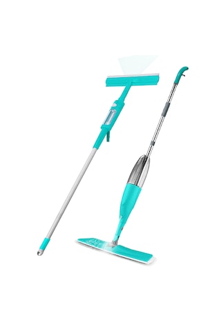 Smarter Mega İkili Shiny + Glasy Sprey Mop + Cam Sprey