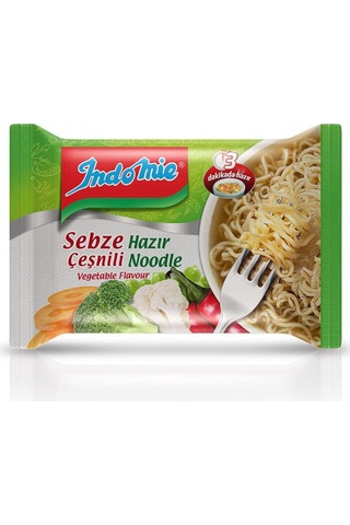 Indo Mie Sebzeli Paket Noodle 75 Gr