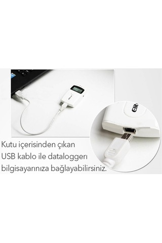 Rc-4 Mini Sıcaklık Kayıt Cihazı Datalogger