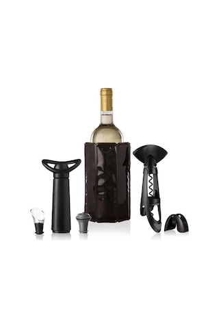 Vacu Vin Plus Şarap Seti 6 Parça - Kutulu Çok Renkli