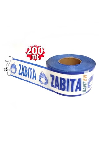 Zabıta Şerit 200mt Zabıta İkaz Bandı