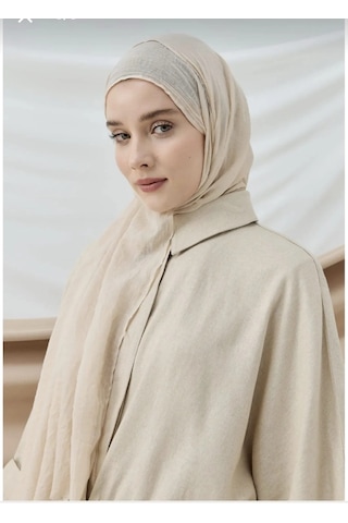 Aminenesil Modakaşmir Aya Şal İğde Renk Bej
