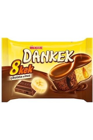 Ülker Dankek Sekiz Kek Çikolata Muz 24 x 55 G