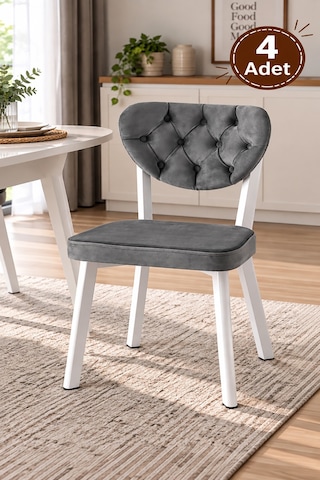 4 Adet Simge Metal Sandalye Cafe,restaurant,mutfak,salon,yemek Odası Sandalyesi Beyaz 4 Adet Simge Metal Sandalye Cafe,restaurant,mutfak,salon,yemek Odası Sandalyesi Beyaz