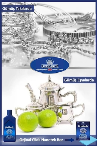 Goddar S Gümüş Cilası Gümüş Parlatıcısı Silver Shine 125 Ml. Tekli