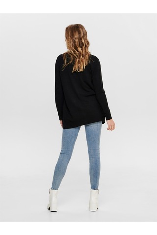ONLLESLY L/S OPEN CARDIGAN KNT NOOS- BLACK 15174274-BLA Siyah