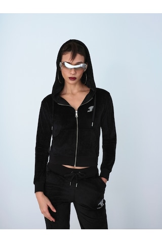 Regular Fit Kadın Eşofman Altı Siyah