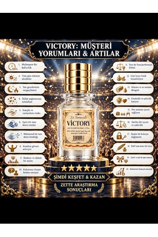 Lé Sensuals Victory Erkek Parfüm EDP 50 ML