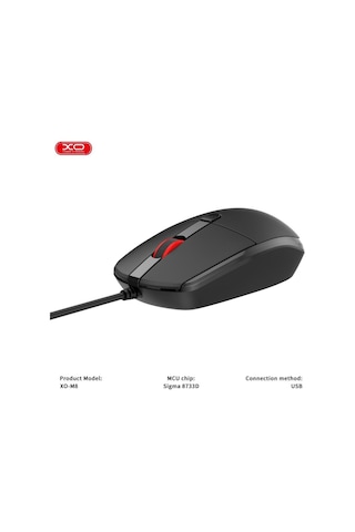 Hassas Optik Sensörlü Sessiz Ve Ergonomik Kablolu Mouse 2000 Dpı Ayarlanabilir Kablosuz
