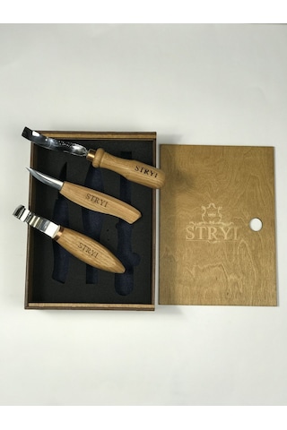 STRYI 503002 Ahşap Kuksa Oyma Seti