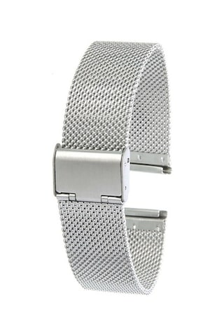 20Mm Saat Kordonu Çelik Hasır Silver 1.Kalite Örgü Kordon