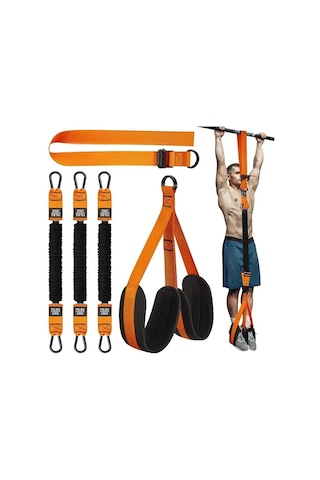 Konesam Güç Antrenmanı İçin Ayarlanabilir Ağırlıklı Ağır Duty Direnc Bandı - Diz Desteği Ve Yukarı Çekim Yardımı İle Vücut Geliştirme