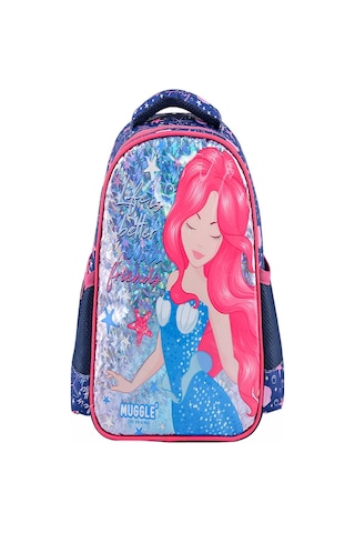 Muggle Okul Çantası Mu-8836 Marmaid Lacivert