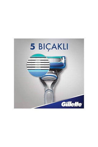 Gillette Fusion5 Start Erkek Tıraş Makinesi + Yedek Tıraş Bıçağı 2'li