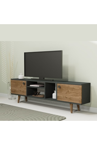Lagomood Ewo Tv Standı Antrasit Ceviz