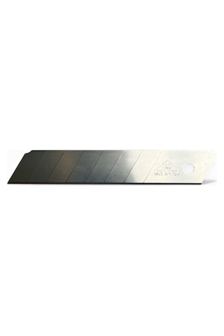 Zorro 1404 Geniş Maket Bıçağı Yedeği 18mm 7 Kırımlı 50 Adet