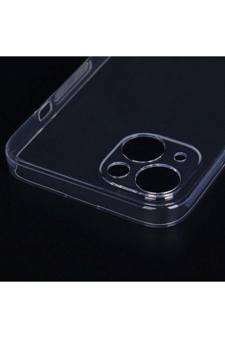 Apple Uyumlu iPhone 13 Kılıf Zore Imax Silikon-Renksiz