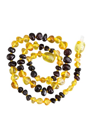 Damla Kehribar Bebek Kolyesi Lt1413