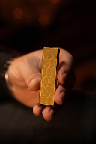 Caka Zen Serisi Benzinli Pirinç Çakmak - Mina Sarı