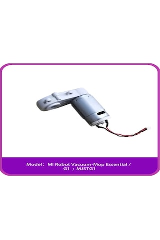 Padalink Mijia G1 Süpürge Robotu Aksesuarı - Temizlik Rulo Fırçası Motoru, Gümüş Renk, 109g Ağırlığı