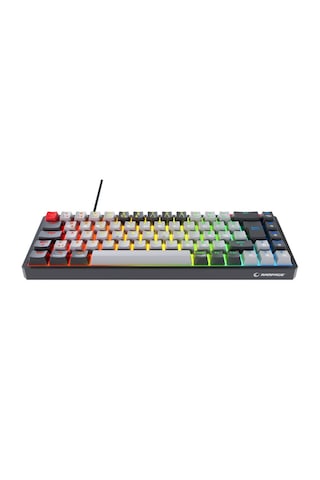Rampage Yoru Mini Kırmızı Switch Kablosuz RGB Mekanik Oyuncu Klavyesi