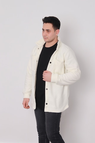 Fkfashion Süet Gömlek 22FK0118 Beyaz