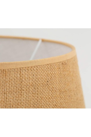 Doğal Jüt Kumaş Konik Masa Tavan Yer Lambası Abajur Başlığı 35x45x30 Diğer