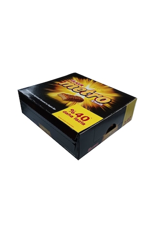 Ülker Metro Karamel ve Nugalı Çikolatalı Bar 18 x 50.4 G