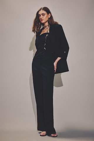 Defacto Oversıze Basic Siyah Blazer Ceket C3215ax26aubk81 Siyah-bk81