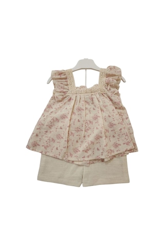 Babydoll Tulum Via Bej-pembe-12213 Bej