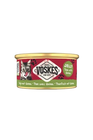 Voskes Jelly Ton Balığı Ve Kinoalı Yetişkin Kedi Konservesi 85 Gr