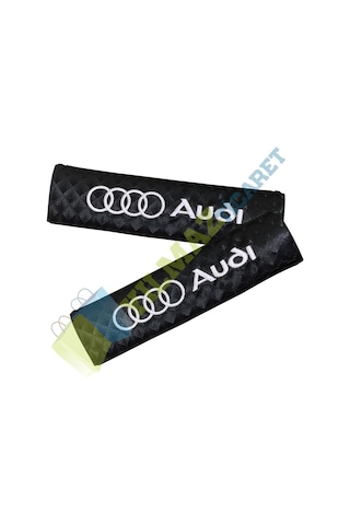Audi Logo Emniyet Kemer Pedi Nakış Işleme Yüksek Kalite 2 Adet