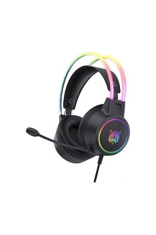 Yaozixa X15 Pro Oyun Kulaklığı Siyah - 50mm Sürücü, Tümü Yönlü Mikrofon, 3.5mm+usb Bağlantı