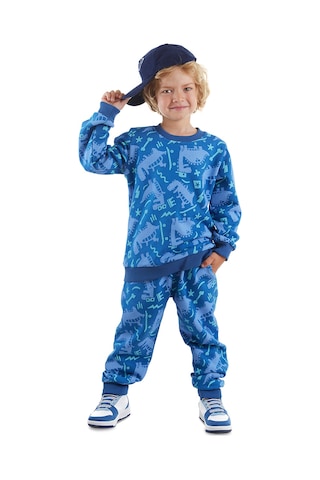 Denokids Dino Park Erkek Çocuk Eşofman Takım Renkli Çok Renkli